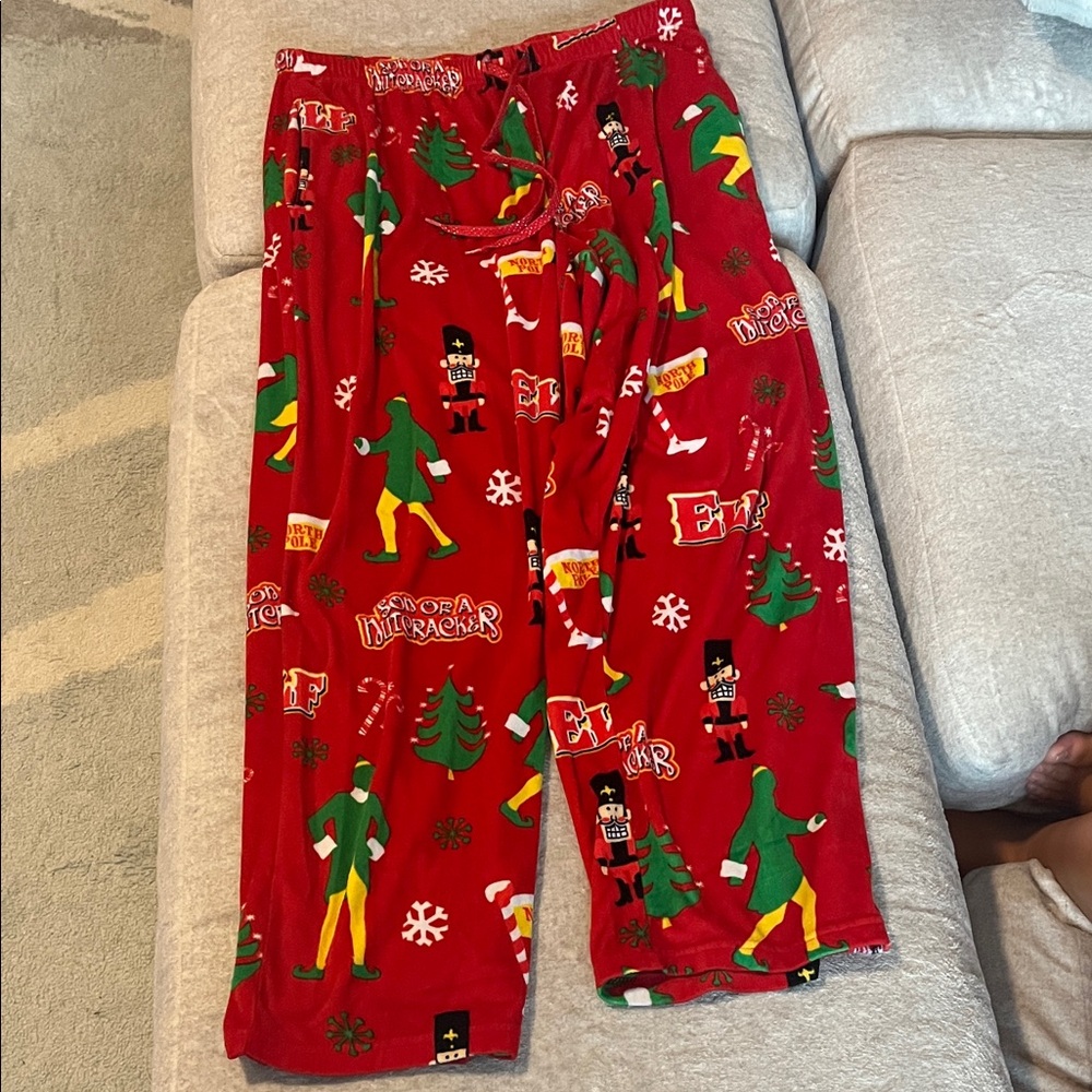 Women’s elf Christmas  Pajama Bottoms